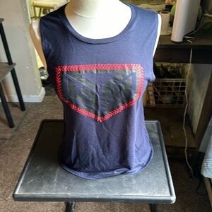 GUC GS Sports tank top. Small navy